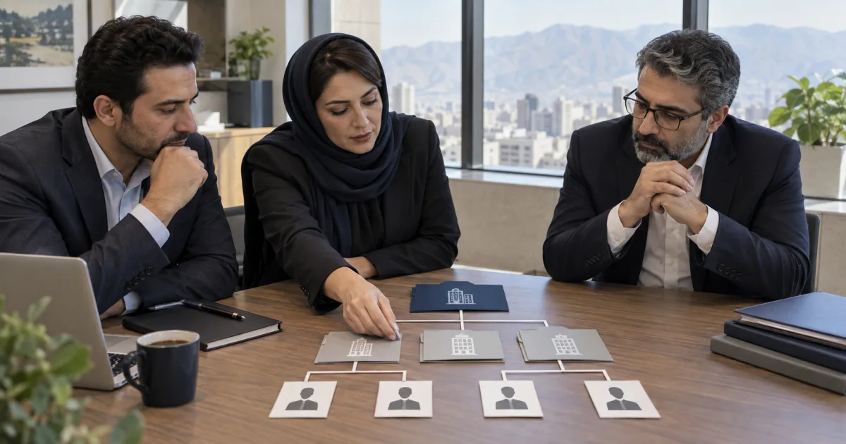 بررسی زنجیره مالکیت برای شناسایی مالک واقعی شرکت