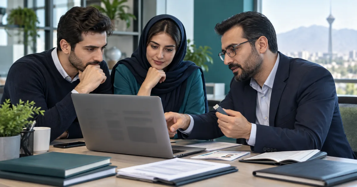 عیب‌یابی امضای الکترونیکی مدارک ثبت شرکت روی لپ‌تاپ