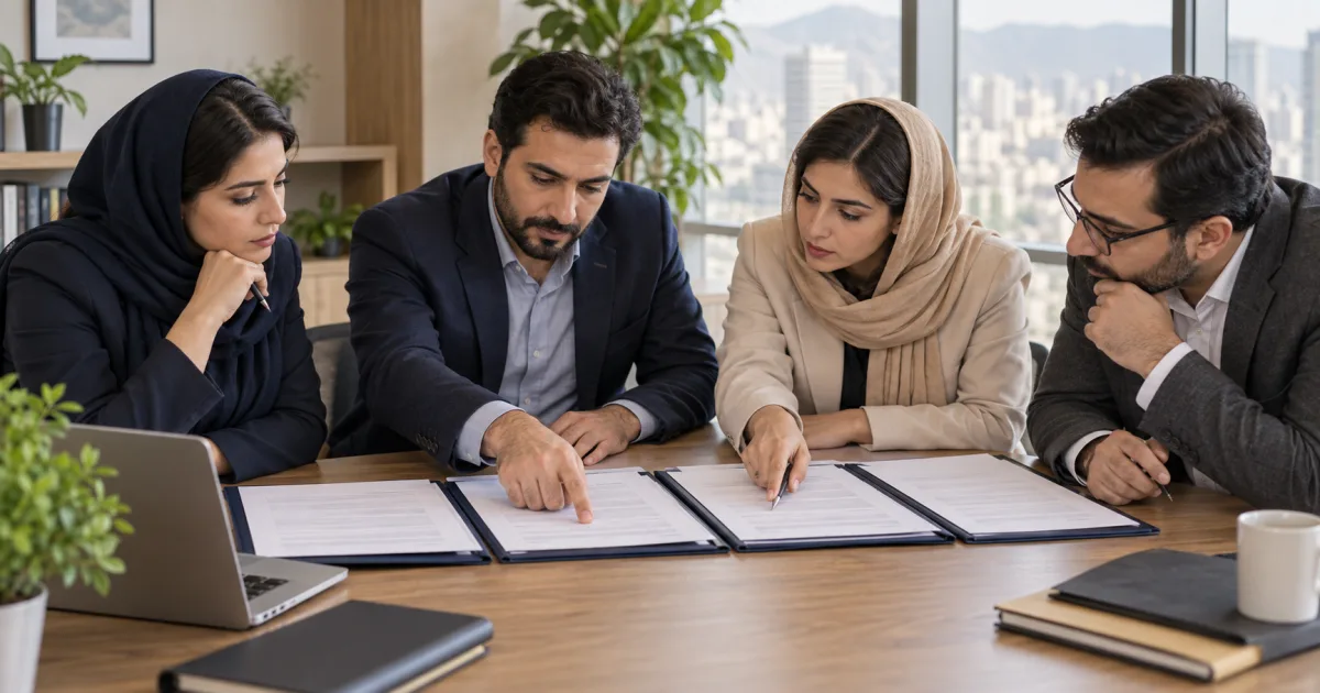 بررسی تطبیقی اطلاعات مؤسسان در اسناد ثبت شرکت پیش از ارسال